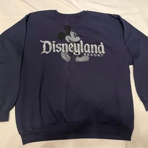 Hanes Navy Disneyland Resort Sweatshirt